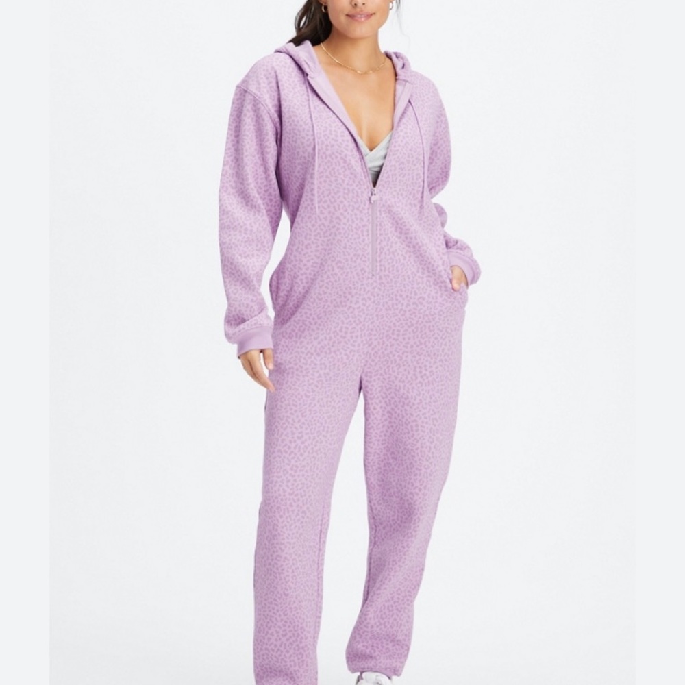 Fabletics Forever Fleece Hooded Onesie